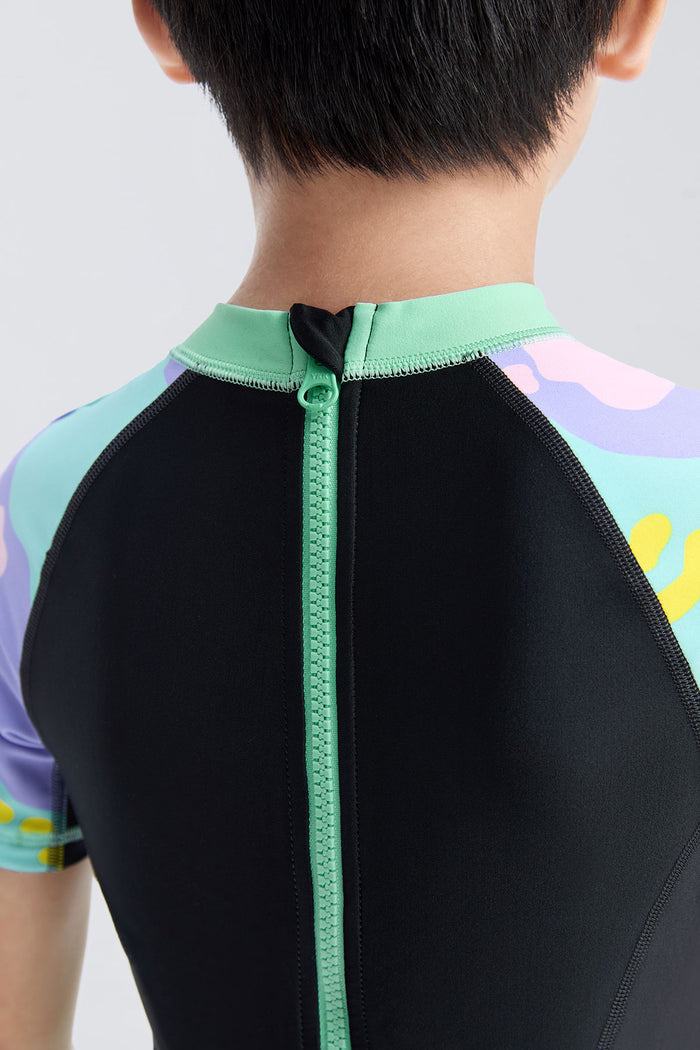 Waverider Swimsuit **Frog Cyan**