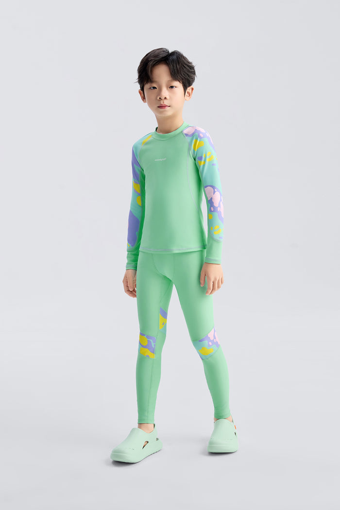 Waverider Leggings **Frog Cyan**