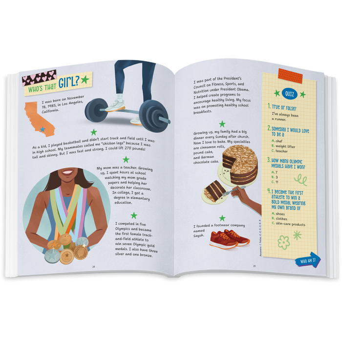 Who’s That Girl? Hardcover Book