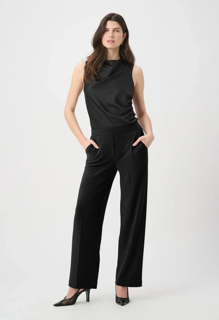 Wide leg Full-length Trousers
