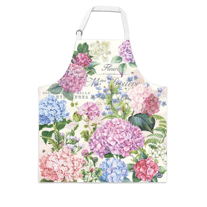 Wild Hydrangea Chef Apron