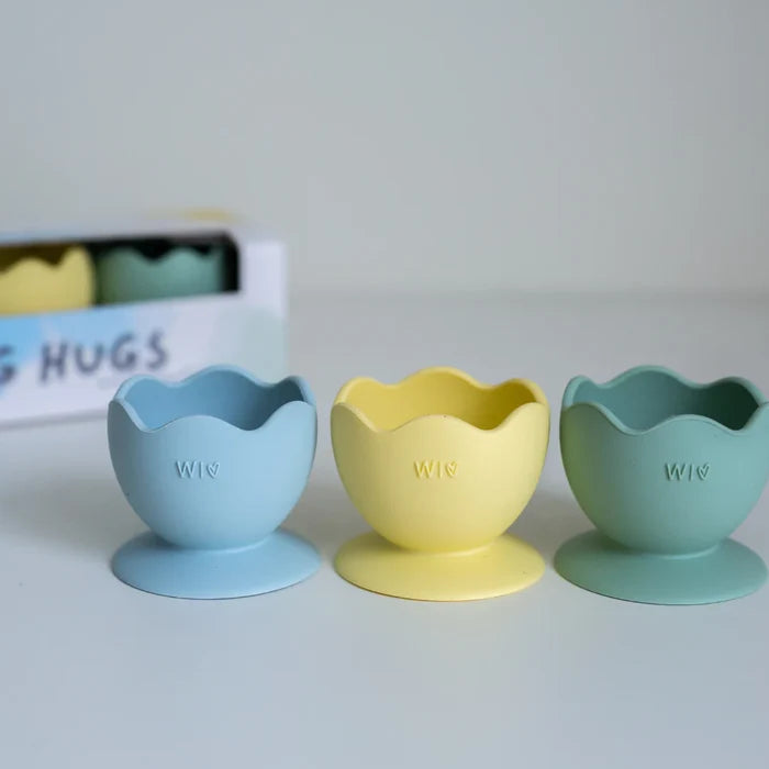 Wild Indiana Egg Hugs Silicone Egg Cups - Pink Pastel