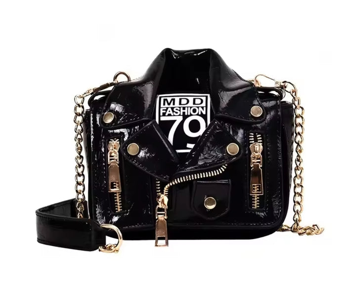 Womens Jacket Design Messenger Handbag
