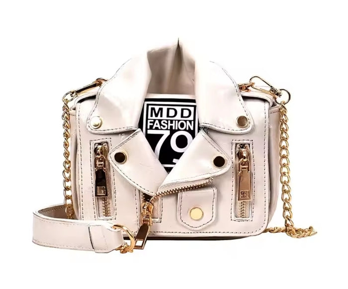 Womens Jacket Design Messenger Handbag