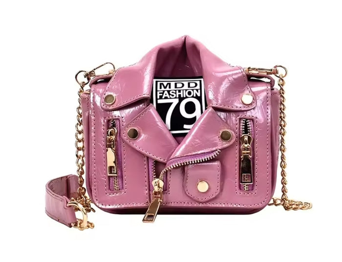 Womens Jacket Design Messenger Handbag
