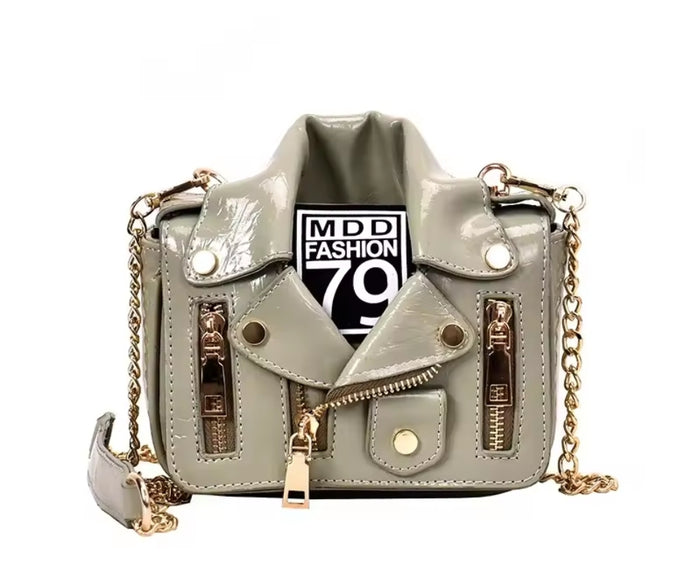 Womens Jacket Design Messenger Handbag