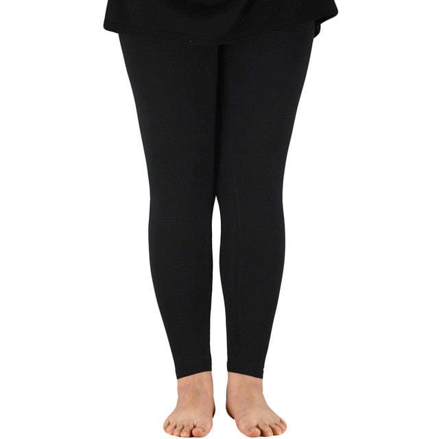 Womens Lightweight Casual Bamboo Fiber Stretch Leggings