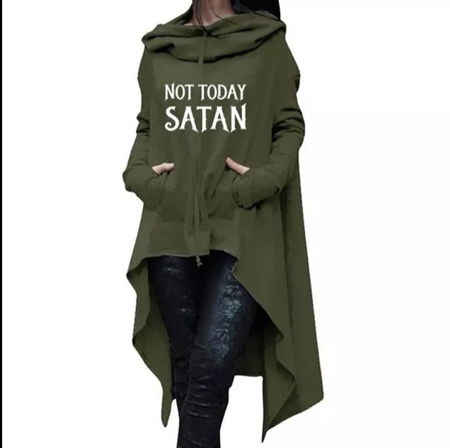 Army Green / Not Today Satan - Choose Size From Guide