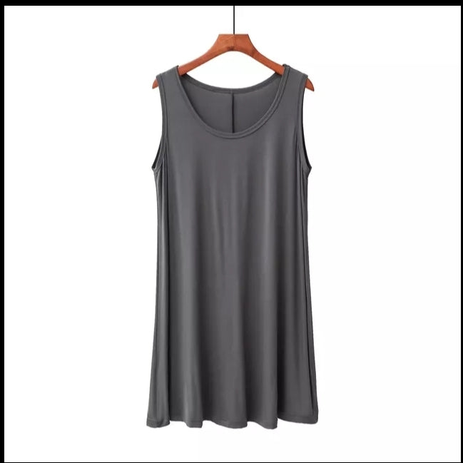Womens Oversized Casual Solid Colours Top/Nightie/Sleepwear