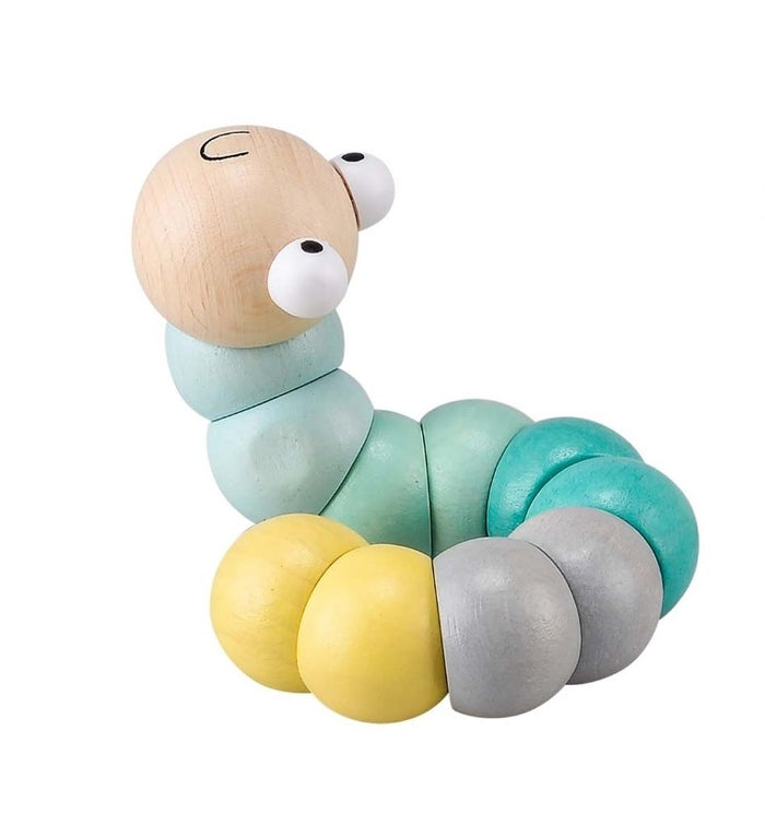 Wooden Wriggly Worms