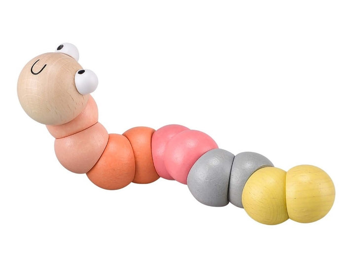 Wooden Wriggly Worms