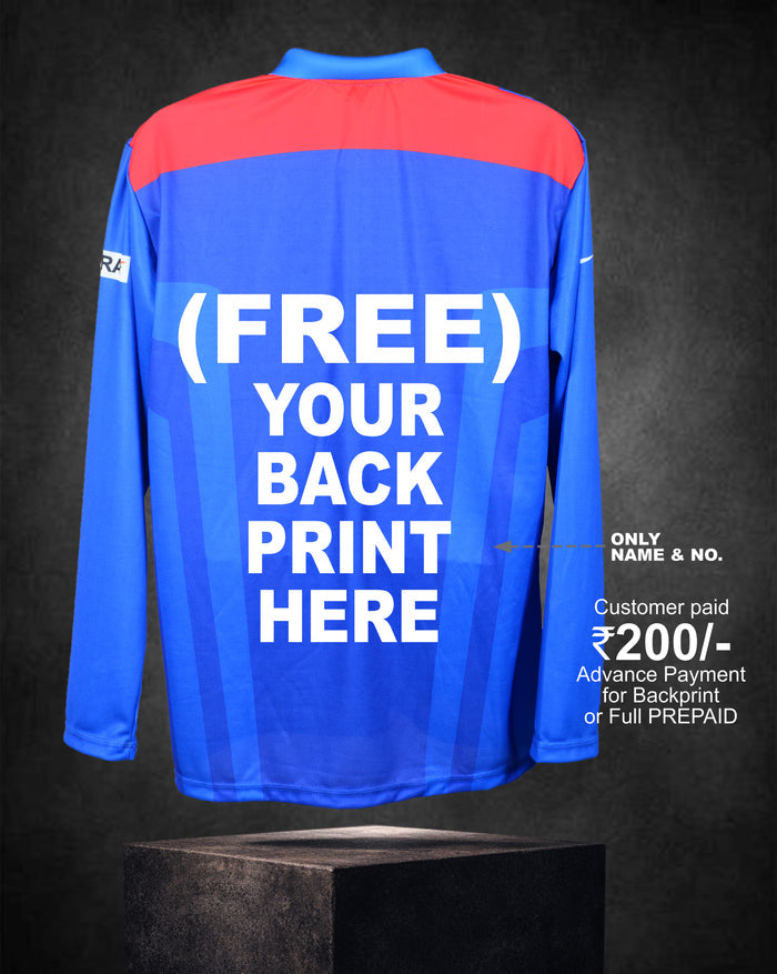 WORLD CUP 2011 ODI JERSEY - EXCLUSIVE EMBROIDERY (FULL SLEEVES)