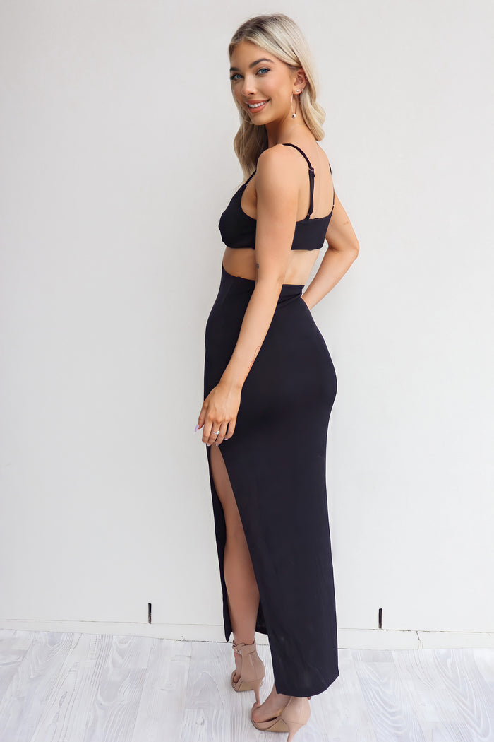 Xanadu Dress - Black - Runway Goddess
