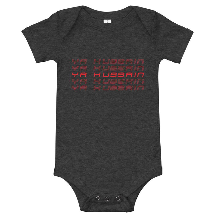 Ya Hussain (as) Retro Style - Baby Onesie - Hayder Maula