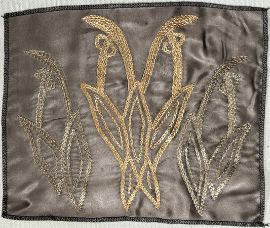 Zarif - Large Tulip Trio Motif Patch