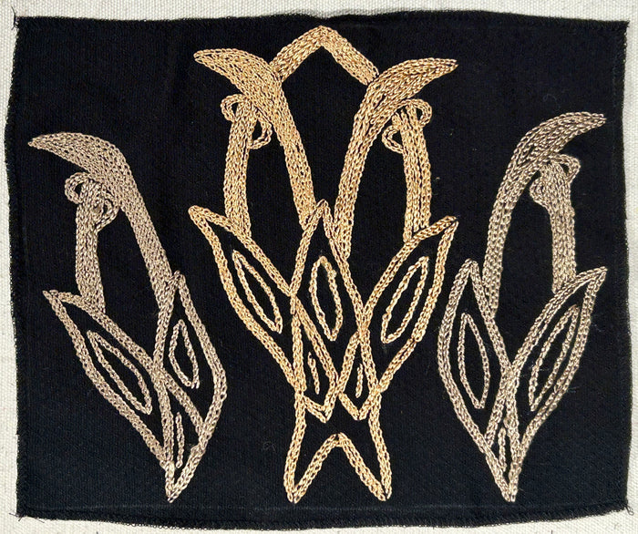 Zarif - Large Tulip Trio Motif Patch