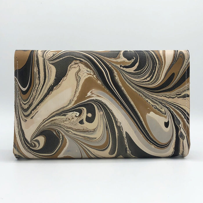 Zebra Tessa Curved Clutch - No One Alike