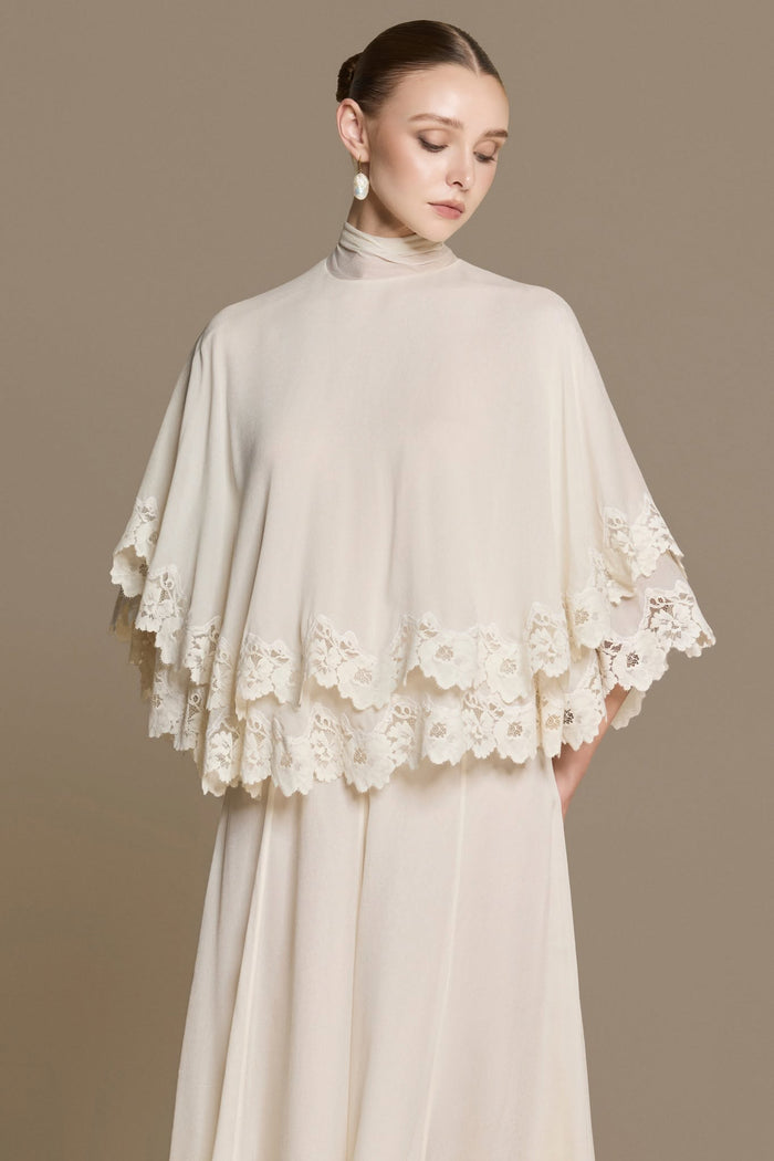 Zephyr Lace Cape