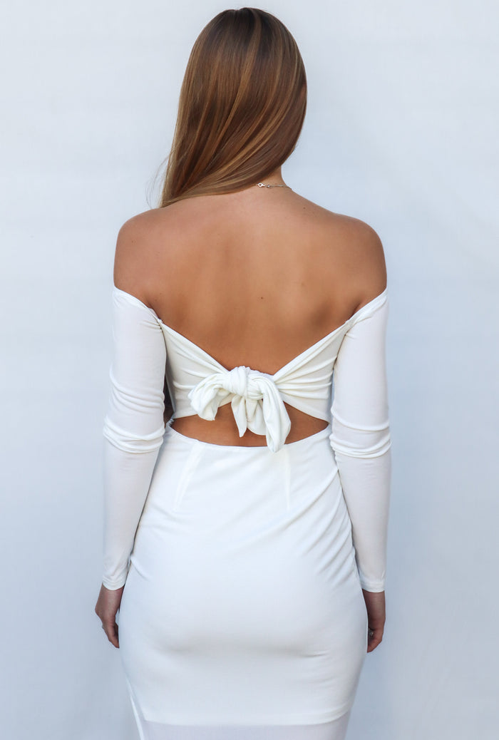 Zoya Maxi Dress - White - Runway Goddess